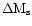 $\Delta {\rm M_s}$