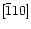 $[\bar{1}10]$