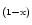 $_{\rm (1-x)}$