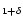 $_{1+\delta }$