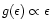 $g(\epsilon)
\propto \epsilon$