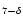 $_{7-\delta}$
