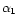 $\alpha _{1}$