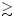 $\gtrsim$