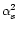 $\alpha_s^2$